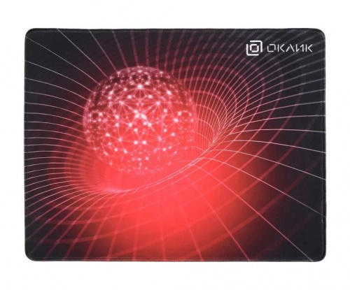 Коврик для мыши Оклик OK-FP0400 Большой красный 400x320x2мм | код 1138148 | Oklick