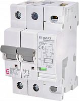 Автоматический выключатель с Д.У. ETIMAT 11_RC 2p C 6A | код 630621105 | ETI