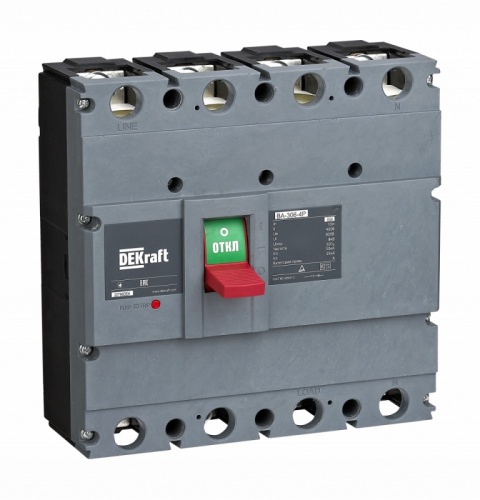 Силовой авт. выкл. 4P 700А 50кА ВА-306 | код 22797DEK | DEKraft