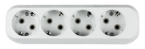 Колодка УЗ-4-GRAND четырехместная с заземлением 5140 IN HOME | код 4690612000503 | IN HOME Колодка УЗ-4-GRAND четырехместная с заземлением 5140 IN HOME | код 4690612000503 | IN HOME