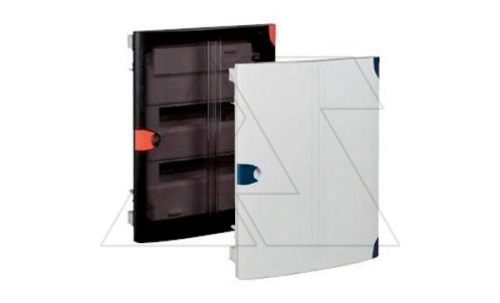 Щит встраиваемый U-1/14-DT прозр. дымч. дв., 309х315х90, 2х(2х25+11х16мм2), IP30 | код 275548 | EATON