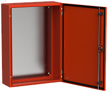 Корпус металлический ЩМП-70.50.20 TITAN 5 УХЛ1 IP66 RAL3020 красный | код TI5-13-N-070-050-020-66 | IEK