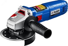Угловая шлифовальная машина 125 мм, 1500 Вт, с регулировкой оборотов, компакт, серия Профессионал | код УШМ-П125-1500 ЭПСТ | ЗУБР