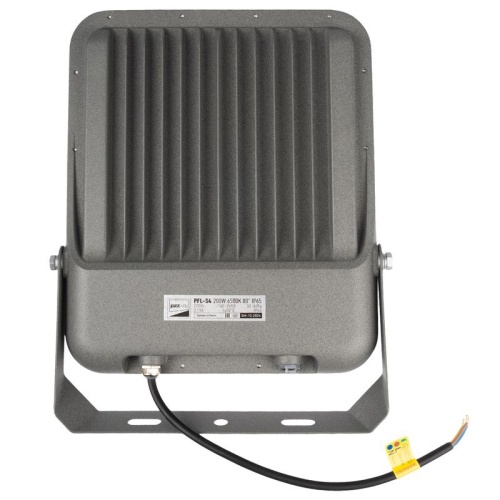 Прожектор светодиодный ДО-200 Вт 22000 Лм 6500К IP65 200-240 В LED угол светораспределения 80° -40... +50°С литой алюминий с антикоррозийным покрытием линзовый модуль | Код. 5036451 | JazzWay фото 3