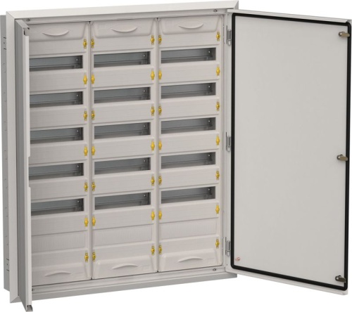 TITAN 5 Корпус металлический ЩРв-216 (3х72) 1005х885х130мм IP31 серый (две двери) | код TI5-50-V-3X072-31-7035 | IEK
