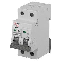 Выключатель автоматический ВА47-63 2P 6А кривая B 4,5кА PRO VA63-2P06B4.5 ЭРА | код Б0059377 | ЭРА