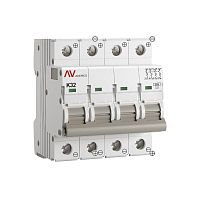Выключатель автоматический AV-6 DC 4P 32A (K) 6kA EKF AVERES | код mcb6-DC-4-32K-av | EKF