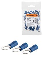 Наконечник изолированный крюковой НИК 2,5–5 (50 шт.) TDM | код SQ0502-0304 | TDM