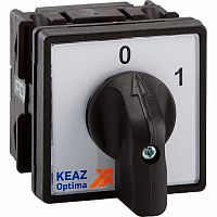 кулачковый переключатель OptiSwitch 4G, 2 позиции, 10А | код. 218336 | КЭАЗ