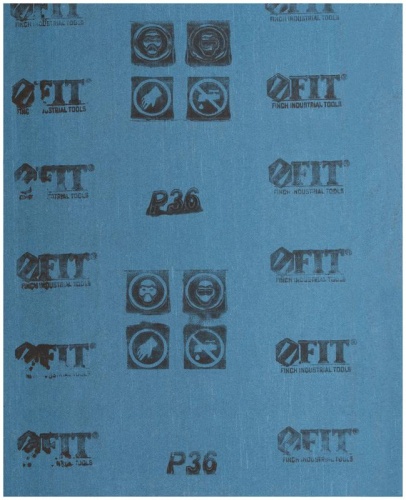 Лист шлифовальный на тканевой основе алюм./оксидный абразивный слой 230х280мм (уп.10шт) Р 36 FIT 38003 Лист шлифовальный на тканевой основе алюм./оксидный абразивный слой 230х280мм (уп.10шт) Р 36 FIT 38003