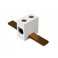 Клеммная колодка, керамическая, для установки на шину 3х10 мм, Тип 1038 A, 1 полюс, без защиты провода, максимальное сечение провода: 6 мм кв., номинальные характеристики: 250 V 41 A серия Appliance | код 30.400.0675.0 | Wieland