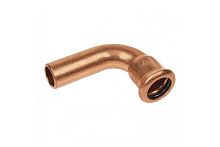 Отвод пресс 90 град. однораструбный 35 для медных труб (16001A35) | код RG008TB7KPH53A | Sanha