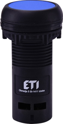 Кнопка монобл. утопл. ECF-01-B (1NC, синяя) | код 004771464 | ETI Кнопка монобл. утопл. ECF-01-B (1NC, синяя) | код 004771464 | ETI