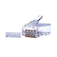 Коннекторы 8P8C (Компьютерные разъемы) U/UTP Cat.6 3U (RJ-45) Уп. 100шт. | код 10-0206 | SUPRLAN