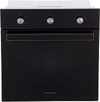 Духовой шкаф Газовый Maunfeld EOGC604B черный | код 1398145 | MAUNFELD