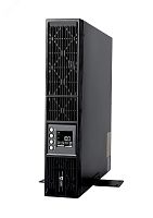Источник бесперебойного питания Online Rack/Tower 1000ВА/900Вт. USB, RS-232, SNMP Slot, EPO, 8 IEC С13, 12В /9Ач. х 2 | код ЭКСПЕРТ-1000Р | Сайбер Электро
