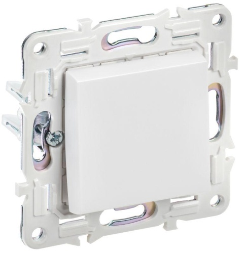 SKANDY Выключатель 1-клавишный 10А SK-V01W арктический белый IEKновинка | код SK-V10-0-10-K01 | IEK SKANDY Выключатель 1-клавишный 10А SK-V01W арктический белый IEKновинка | код SK-V10-0-10-K01 | IEK