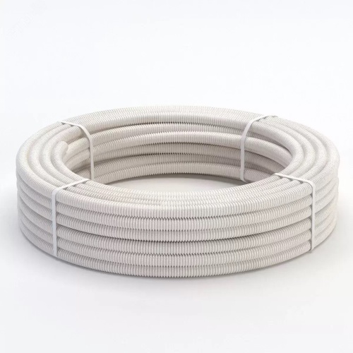 Труба гофрированная из нерж. стали SS304 PT 32А, сл. кость, 10м | код 2259353 | Stahlmann