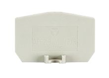 Крышка боковая, для клемм WKF 2,5/M../F/R..., цвет: серый | код 07.312.3153.0 | Wieland