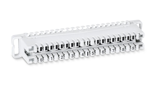 Cabeus CM-10P Плинт соединительный на 10 пар, маркировка 0-9 | код 7016c | Cabeus