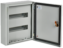 Корпус металлический ЩРн-24з (410х330х120) IP54 GENERICA | код MKM14-N-24-54-Z-G | GENERICA by IEK