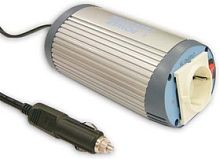 Источник питания DC-AC, 150Вт, Рпик=300Вт, Uвх=10 - 15В DC, Uвых=230В АС, в кожухе 165х90х70мм, вес 0.5кг, 0…+40С | код A301-150-F3 | MeanWell