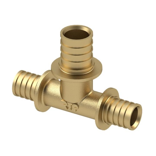 Тройник переходной аксиальный латунь 25х16х20 жел. | код 34822 | RTP Тройник переходной аксиальный латунь 25х16х20 жел. | код 34822 | RTP