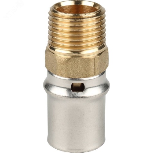 Переходник с наружной резьбой 1/2'х20 для металлопластиковых труб прессовой | код SFP-0001-001220 | STOUT