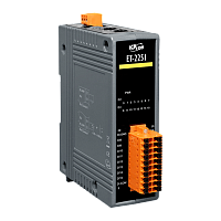 ET-2251 CR Ethernet I/O Module with 2-port Ethernet Switch, 16-ch wet contact and dry contact DI (RoHS) | код 00-06106667 | ICP DAS