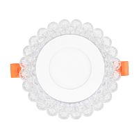 Светильник светодиодный встраиваемый REXANT Aurora&Sunset Ice RGB с изменяемой цветовой температурой и регулируемой мощностью 4W+RGB 4000 К LED | код 623-003 | REXANT