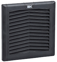 Фильтр с решеткой для вентил. ВФИ 65-105м3/час черный IEK | код YVR10D-EF-065-55-K02 | IEK