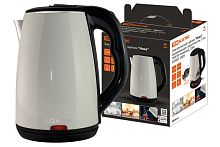 Электрический чайник Ника, нержавеющая сталь / пластик, 1,8 л, 1800 Вт, бежевый, TDM | код SQ4001-0005 | TDM