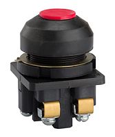 Выключатель кнопочный КЕ-081 У2 исп.3, красный, 2р, цилиндр, IP54, 10А, 660В (ЭТ) | код ET502377 | Электротехник