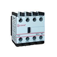 КБ-40 4НО Блок контактный дополнительный к LC1D фронтальный, винтовой зажим, LADN40.BR. | код LADN40.BR | Briswik