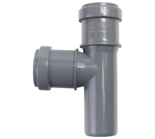 Тройник канализационный 87.5 град. 32 х 32 | код 203287 | Политэк