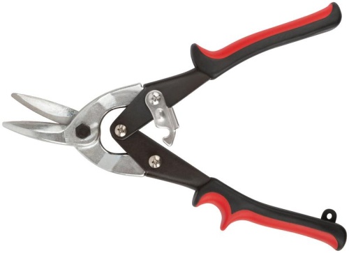 Ножницы по металлу "Aviation" усилен. прорезин. ручки левые 250мм FIT 41471 фото 3