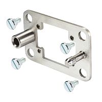 Рамка для установки контактных вставок REVOS, с направляющими, Size 6, сталь | код Z5.560.1019.0 | Wieland