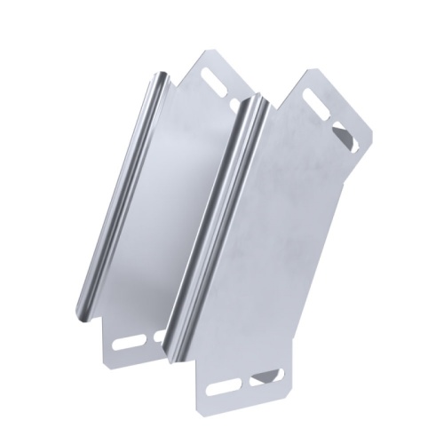 Угол вертикальный внешний 45 градусов Стандарт INOX (AISI 316) 100х80 Промрукав | код PR16.2929 | ПРОМРУКАВ