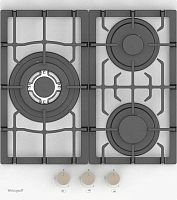 Газовая варочная поверхность Weissgauff HGG 451 WGB белый | код 1726484 | WEISSGAUFF