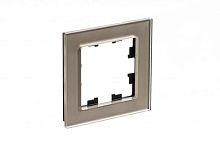 Рамка 1-м AtlasDesign Nature стекло шампань | код. ATN320501 | Schneider Electric