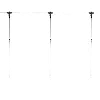 Гирлянда Тающие сосульки комплект 10 шт. х 50см, шаг 100см, 600 LED ТЕПЛЫЙ БЕЛЫЙ, черный каучук, IP67, 24В, соединяется NEON-NIGHT | код 256-427 | NEON-NIGHT