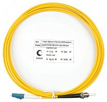 Шнур оптический simplex 3м LC-ST 9/125 sm LSZH | код FOP(s)-9-LC-ST-3m | Cabeus
