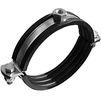 Хомут трубный6" 159-169 М10 нерж 304 2х25мм | код TR6М10SS52 | Мир хомутов