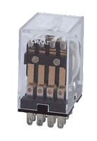 GR012 СИЛАТ Реле промежут., 4СО, КУ 24VDC, 3А(240VAC/28VDC), под SR01/PYF14A, шт | код GR012 | SILAT