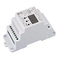 Конвертер SMART-K39-DMX (12-24В 0/1-10V DIN) металл Arlight 028412