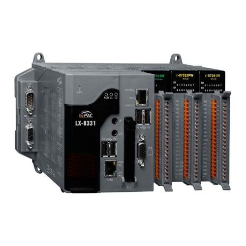 LX-8331 Standard PAC with x86 dual-core CPU and 3 I/O Slot | код 00-06112277 | ICP DAS