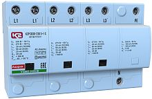 Четырёхполюсное УЗИП класса испытаний I, II, III. К2Р СВ30-230 3+1 С | код Р123 011 | Hakel
