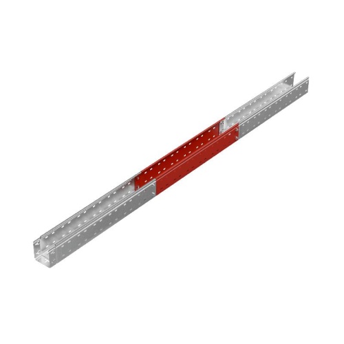 Лоток листовой перфорированный 100х100 L3000 сталь 1мм "Быстрый монтаж ПЛЮС" LPplus100-100-1.0-3000 оцинк. КМ PL0264 фото 3 Лоток листовой перфорированный 100х100 L3000 сталь 1мм "Быстрый монтаж ПЛЮС" LPplus100-100-1.0-3000 оцинк. КМ PL0264 фото 3