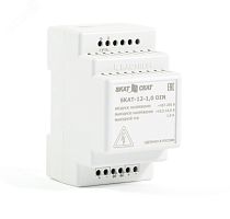 Источник вторичного электропитания резервированный SKAT-12-1.0-DIN | код 583 | Бастион