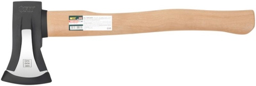 Топор-колун ''ушастый'' кованый, деревянная ручка 1000 гр | код 46152 | FIT фото 6